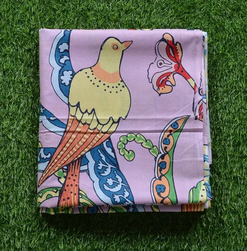 Miniatura 5 de Yard - Tela de gasa de algodón con estampado floral de 45 pulgadas de ancho, color negro, para costura (5 yardas, rosa bebé)