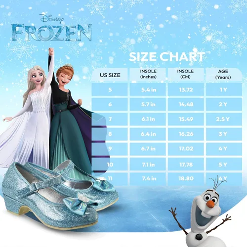 Miniatura 6 de Disney Zapatos - Correa plana Mary Jane con lazo para niñas, disfraz de princesa de personaje para niños, disfraz de flores, para fiesta escolar