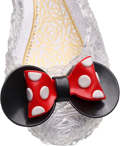 Miniatura 4 de OMGard Zapatos de gelatina para niñas, sandalias de cumpleaños de princesa de reina de la nieve para niñas pequeñas, sandalias azules con purpurina