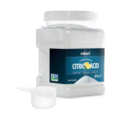 Miniatura 9 de ácido cítrico Milliard, 1 libra 100% Grado Alimenticio Puro SIN-OMG (1 libra)