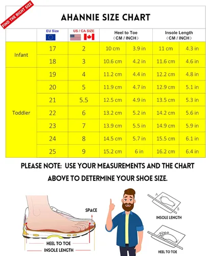 Miniatura 7 de Ahannie Sandalias de cuero genuino para niños y niñas con soporte para el arco, unisex con puntera cerrada, zapatos de verano para primeros