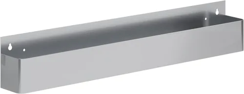 Miniatura 7 de AmGood 36 in. Rack de carril de velocidad de acero inoxidable de doble nivel para barras comerciales, NSF