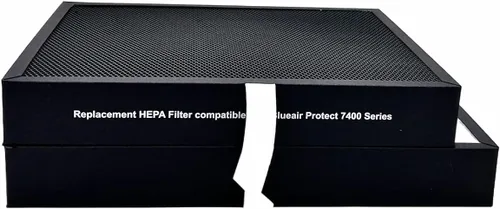 Miniatura 5 de Paquete de 1 filtro de repuesto 7400 compatible con filtro de repuesto para purificador de aire Blueair 7400, modelo 7470i, 7410i. Filtro