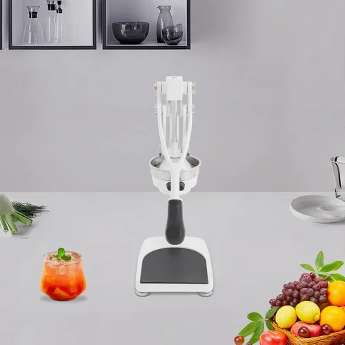 Miniatura 3 de Manual Cast Iron Juicer – Commercial Heavy-Duty Hand Press Squeezer – Stainless Steel Orange & Fruit Juicer for Watermelon, Lemon, Grapefruit & More