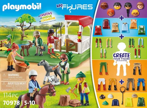 Miniatura 3 de Playmobil Mis Figuras: Rancho de Caballos