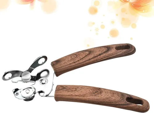 Miniatura 8 de BESTonZON Picnic Comfort con para el hogar práctico Abrelatas de cocina portátil lata lata botella de acero inoxidable al aire libre mango de gadget