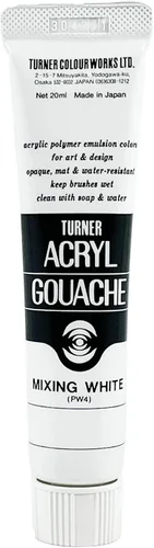 Miniatura 12 de Turner's AG020350 Gouache acrílico, color japonés, color agua dulce (Usuzuiro), 0.7 onzas líquidas (0.7 fl oz) (Nº 6)