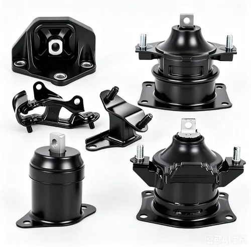 Miniatura 10 de Juego de montaje de motor y transmisión, 6 piezas, compatible con Honda Accord 2.4L 2003-2007, sustituye a A4526HY A4517 A4516 A4510 A4509 A4542