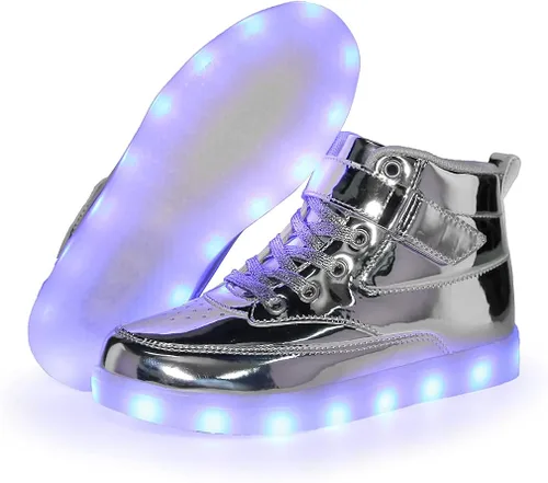 Miniatura 5 de Voovix Zapatos unisex con luz LED para mujeres y hombres