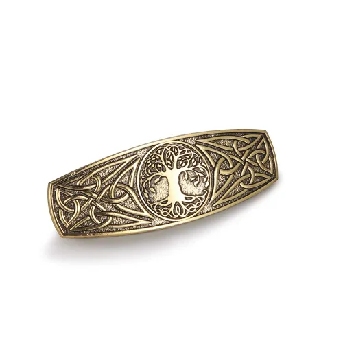 Miniatura 16 de TEAMER Moda vintage nudo celta clip de pelo pasadores de metal accesorios para el cabello patrón grabado headwear styling para las mujeres Águila