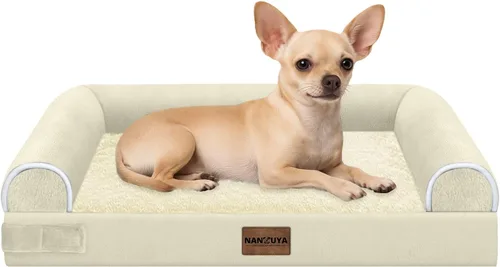 Miniatura 136 de Cama ortopédica lavable para perros medianos y grandes: cama con cojines de apoyo para perros medianos y grandes, cama impermeable de espuma tipo