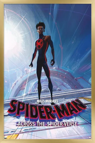 Miniatura 18 de Marvel Spider-Man: Across The Spider-Verse - Miles Morales - Póster de pared de una hoja, 22.4 pulgadas de largo x 14.7 pulgadas de ancho, versión