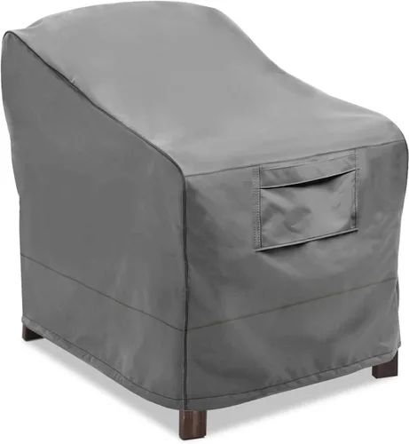 Miniatura 22 de Vailge Fundas para Sillas de Patio, Funda de Asiento Profundo para Tumbona, Fundas para Muebles de Patio al Aire Libre Resistentes e Impermeables