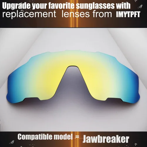 Miniatura 4 de IMYTPFT CompatibleReplacement for Lenses oakleys Jawbreaker Red24K Gold