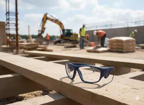 Miniatura 6 de TITANIUM Matte Blue - Gafas de seguridad protectoras para hombres y mujeres