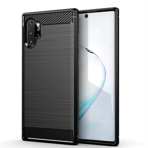Miniatura 107 de Funda EUAGVQY para Samsung A70 Galaxy A70, Funda de Fibra de Carbono de TPU Blanda Antideslizante Duradera y Ligera, Funda Protectora para Samsung