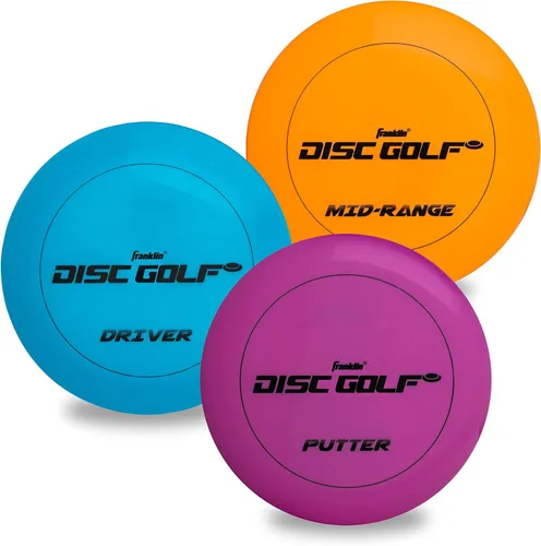 Miniatura 11 de Franklin Sports Juego de discos de golf de disco - Juego de inicio de equipo de golf de disco