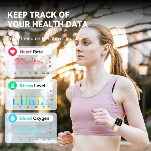 Miniatura 2 de Reloj inteligente para mujer, reloj de fitness (respuestahacer llamada), Alexa integrado, monitor de oxígeno en sangre de sueño de frecuencia