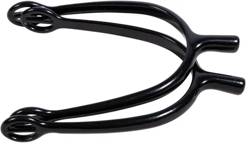Miniatura 4 de Schneiders FES Ladies Prince of Wales Black Spurs Accesorio esencial para montar a caballo Acabado con recubrimiento en polvo negro Ideal