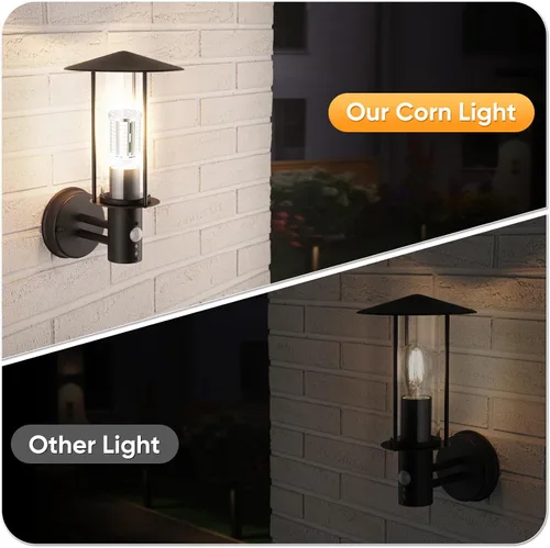 Miniatura 5 de Bombilla LED de Maíz de 44W (Paquete de 2), Sin Ventilador, (Equivalente a 390 Vatios) Base E26/E39 Mediana/Mogul Grande, Lámpara LED COB 3000K