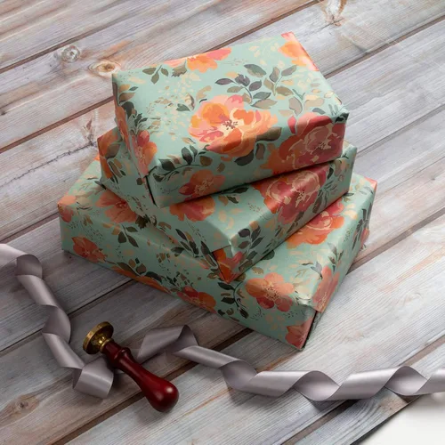 Miniatura 3 de RUSPEPA - Rollo de papel de estraza para envolver regalos, diseño de cumpleaños; ideal para cumpleaños, fiesta, baby shower; 24 pulgadas x 100 pies