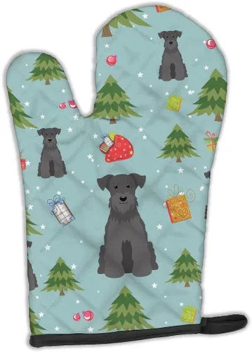 Miniatura 217 de Caroline's Treasures BB2732OVMT Dog House Collection Border Collie - Guante de horno grueso resistente al calor para sartenes calientes y horno