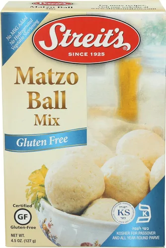 Streit's Mezcla de bolas Matzoh sin gluten, 4.5 onzas (individual)