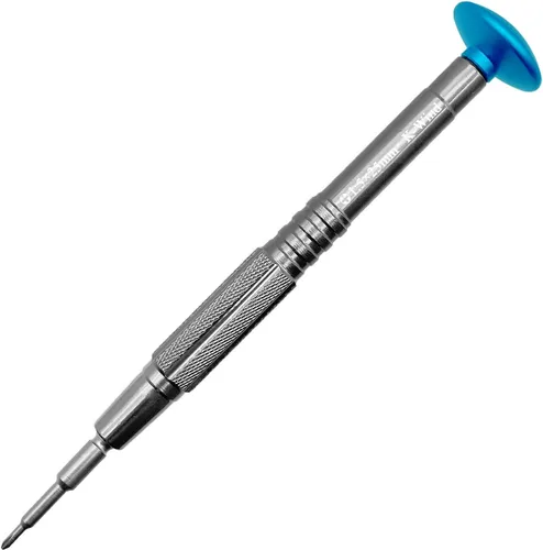 Miniatura 7 de Destornillador de tres alas Y000 de 0.024 in para teléfono celular y reloj inteligente, punta de acero magnética S2, tapa giratoria, agarre
