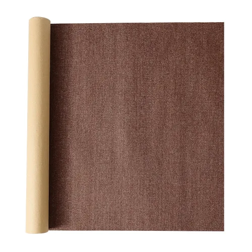 Miniatura 12 de SANSAM Parche autoadhesivo de tela de reparación de lino, rollo de 17.2 x 60 pulgadas, cinta de reparación de tela para sofás, sofá, ropa, álbumes