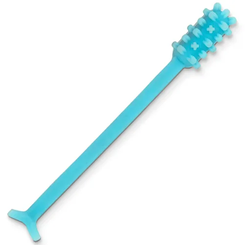 V2 - Removedor de adhesivo de gel para dentaduras postizas de plástico duro, elimina el adhesivo de gel para dentaduras postizas de la boca y las
