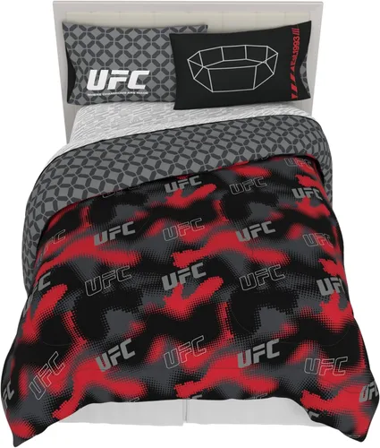 Miniatura 82 de Franco - Juego de ropa de cama para niños, edredón y sábanas supersuaves con funda de almohada, 5 piezas, tamaño individual, Jurassic World, 6A1348