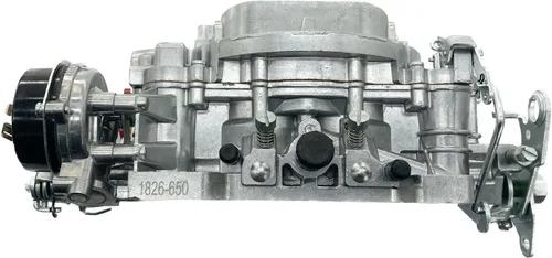 Miniatura 3 de 1826 18026 - Repuesto de carburador de 4 barriles para carburador Thunder AVS de 650 CFM, acabado satinado, orificio cuadrado todoterreno
