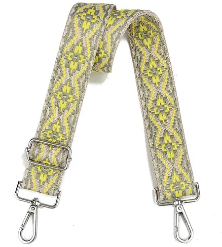 Miniatura 40 de Correa de Bolso Ancha Correa de Hombro Ajustable Correa de Repuesto Cruzada Correa de Bolso de Hardware Plateado