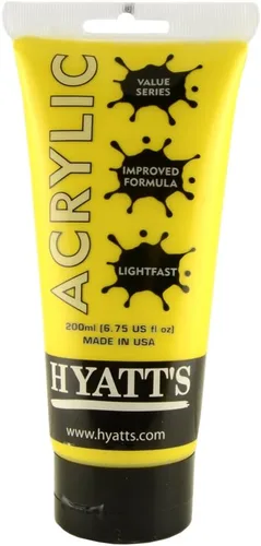 Miniatura 61 de Hyatt's Alizarine - Pintura acrílica carmesí Tubo de pintura acrílica de 2.5 fl oz de grado artístico Secado rápido y pintura no tóxica