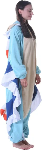 Miniatura 4 de DarkCom Pijama de una pieza de animal para mujer y hombre, disfraz de Halloween, ropa de dormir de Navidad