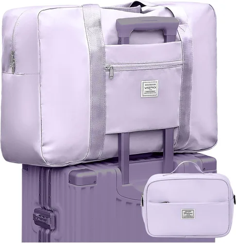 Bolsa de viaje para artículos personales de Spirit Airlines de 18 x 14 x 8 pulgadas, bolsa de viaje debajo del asiento, equipaje de mano plegable