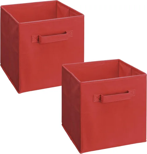 Miniatura 36 de Cajón de tela cúbico ClosetMaid 11469, morado, empaque de 2, Negro, 2