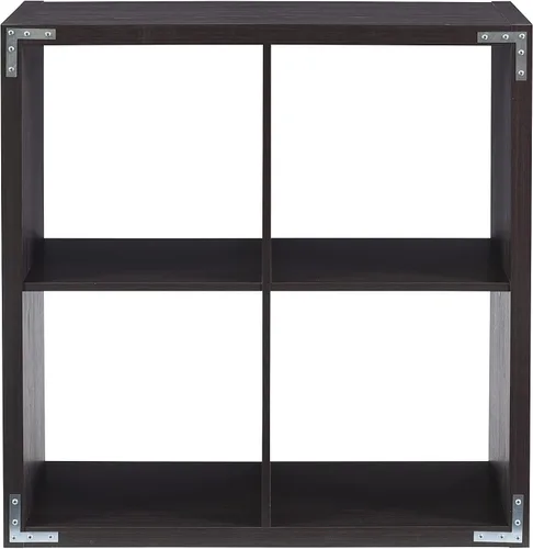 Miniatura 13 de Linon Home Decor Linon Dawes 4 gabinetes de almacenamiento de cubos de café expreso