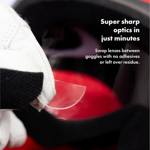 Miniatura 5 de StickTite Lens Mediano 32 mm - Lentes bifocales adhesivos - Convierta instantáneamente las gafas de sol en gafas de sol bifocales magnificadas.