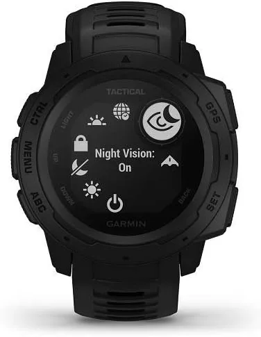 Miniatura 2 de Garmin Instinct Tactical robusto reloj GPS características específicas tácticas construido según el estándar militar 810G de EE UU para resistencia