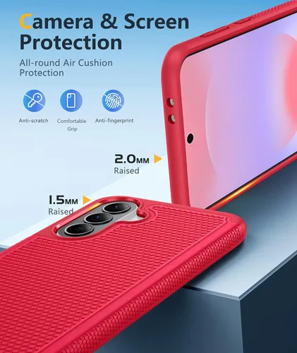 Miniatura 1039 de FNTCASE Funda para iPhone 17 Pro: Fundas delgadas translúcidas de color azul claro compatibles con MagSafe, protección completa de la cámara
