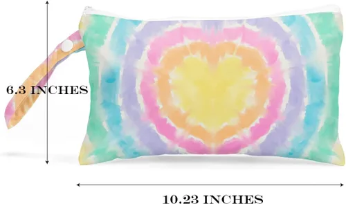 Miniatura 3 de Bolsa húmeda, bolsa húmeda para traje de baño, viajes, playa, piscina, pañales, ropa sucia de yoga, gimnasio, artículos de tocador, bolsa