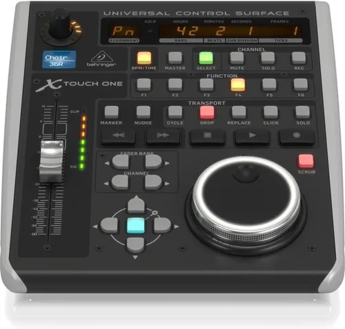 Miniatura 2 de Behringer X-TOUCH ONE Superficie de control universal con atenuador de motor sensible al tacto y tira LCD
