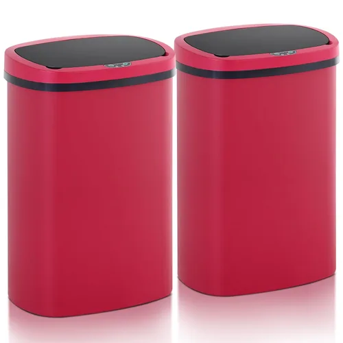 Miniatura 23 de Basurero de cocina con sensor de movimiento de 13 galones, cubo de basura con sensor automático de 50 L, cubo de basura inteligente con tapa