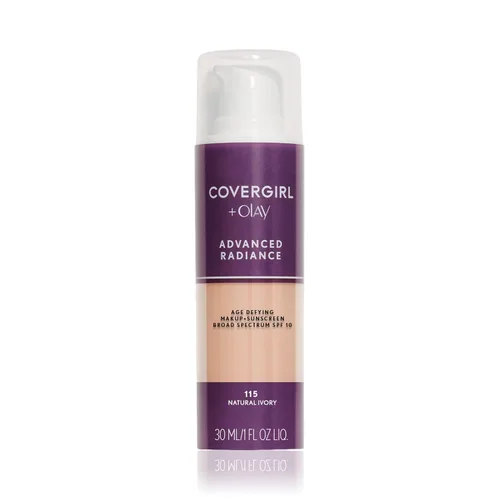 Miniatura 7 de COVERGIRL Advanced Radiance - Maquillaje de base que desafía la edad, beige pulido, 1 onza (el embalaje puede variar)