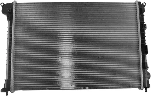 Miniatura 112 de TRQ Radiador de 1 fila de núcleo de aluminio de 26.5 pulgadas de ancho de núcleo compatible con Chevrolet Captiva Sport 2012-2015 Saturn Vue