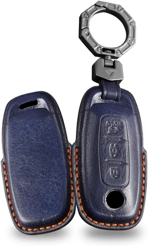 Miniatura 15 de ontto Funda para llavero de coche de 3 botones para Nissan 2022 2023, soporte inteligente para llave a distancia antiarañazos, piel para Ariya