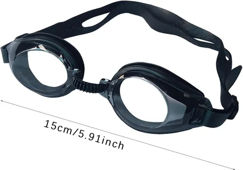 Miniatura 6 de Flotadores inflables de natación, sin fugas, antiniebla, gafas de natación para adultos, hombres y mujeres Púrpura