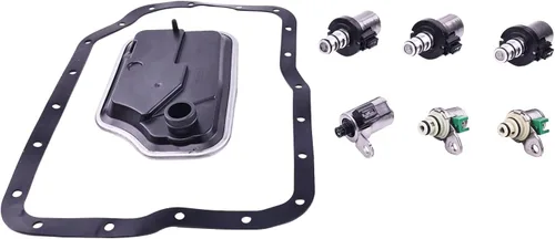 Miniatura 3 de Kit de servicio de filtro de solenoide de cambio de transmisión 4F27E Compatible con Ford Focus Transit Connect Compatible con Mazda Protege
