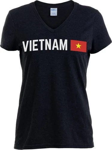 Miniatura 59 de Nations of the World - Camiseta con cuello en V para mujer